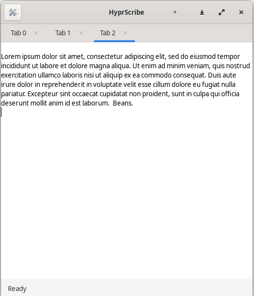 HyprScribe application screenshot